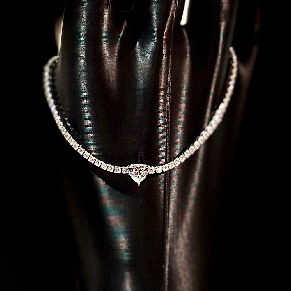 Silver Heart Bracelet